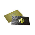 high quality embossed thick paper business cards handmade paper high tech hip hop business cards